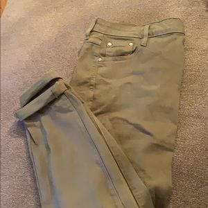 Army Green Jeans